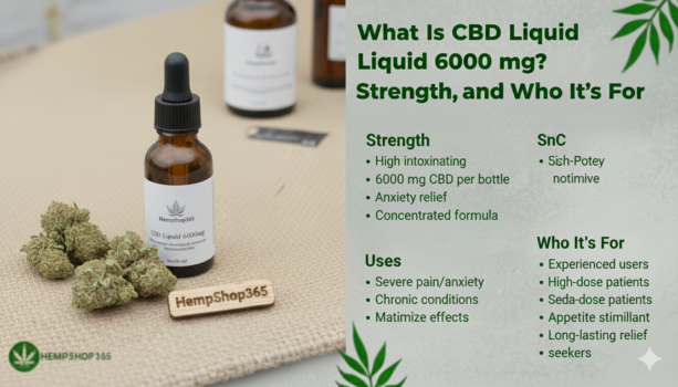 CBD Liquid 6000 mg