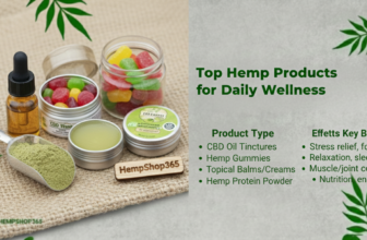Hemp Products for Daily Wellness
