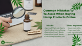 Common Mistakes to Avoid When Buying Hemp Products Online
